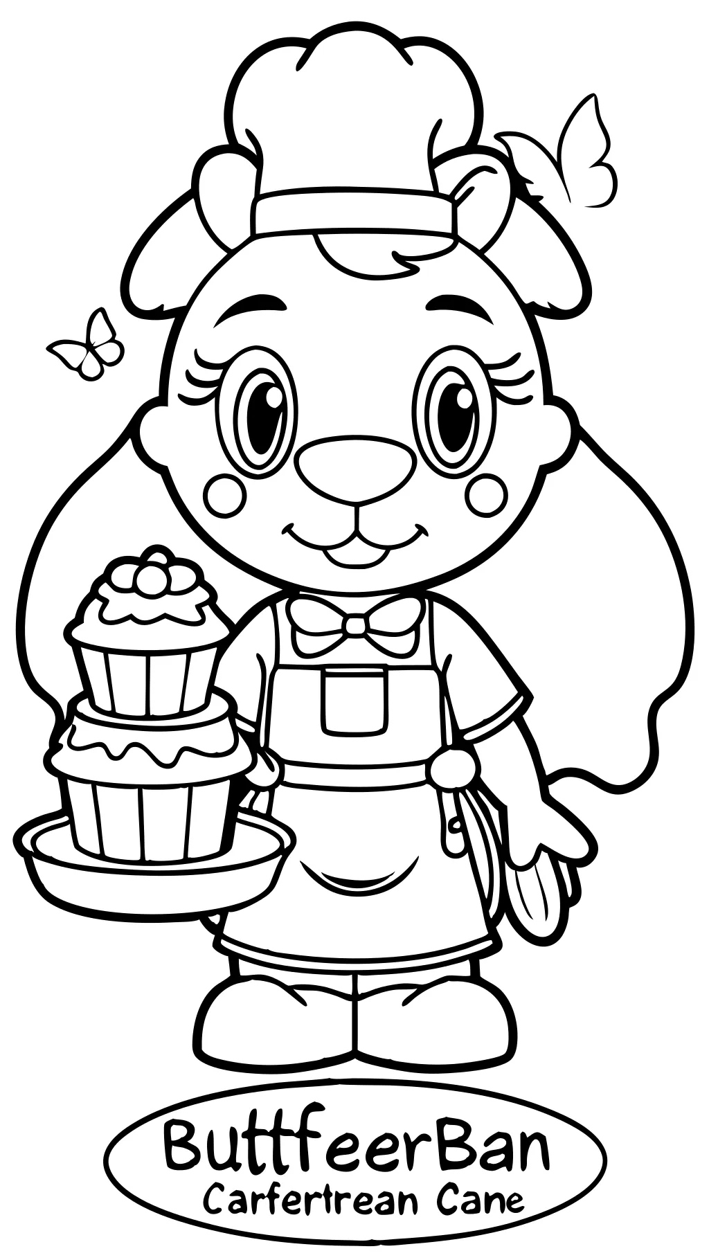 butterbean’s cafe coloring pages